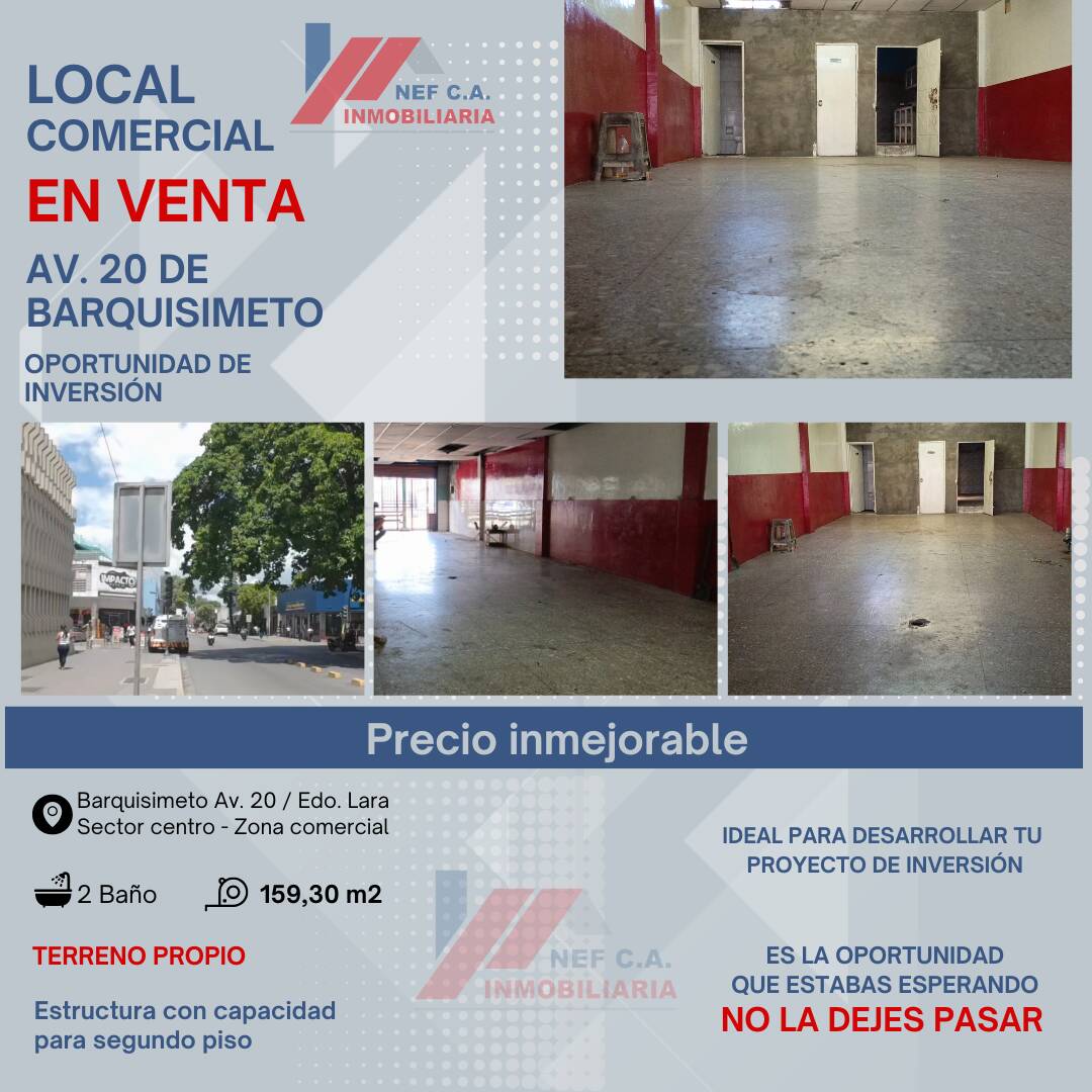 #B4-01 - Piso Comercial para Venta en Barquisimeto - K